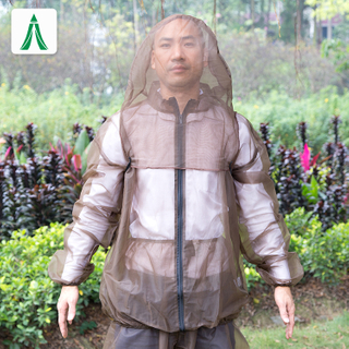 Outdoor Durable Polyester Insect Net Jacket Body Mosquito Suit Mosquito Net Bug Jackets