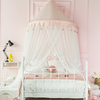Customized Pink Flags Balls Kids Bed Net Bed Canopies For Girls Bed