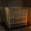 Safety Growing In The Dark Stars White Baby Mosquito Net Crib Net