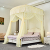 Lift Telescopic Folded Up Three Gate Palace Mosquito Net