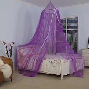 Custom Design Children Princess Baby Bed Canopy Curtain Round Top Dome Hanging Mosquito Net Cover for Bedding Room