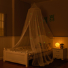 2022 Best Selling Glowing In The Dark Star Fantasy Hanging Mosquito Net for Bed
