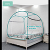 pop-up bed mosquito net Automatic support bracket Fawn pattern large space free-installation