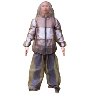 Mosquito Suit,Repellent Bug Jacket Mesh Hooded Suits Unisex Ultra-fine Mesh Insect Protective for Fishing Hiking Camping