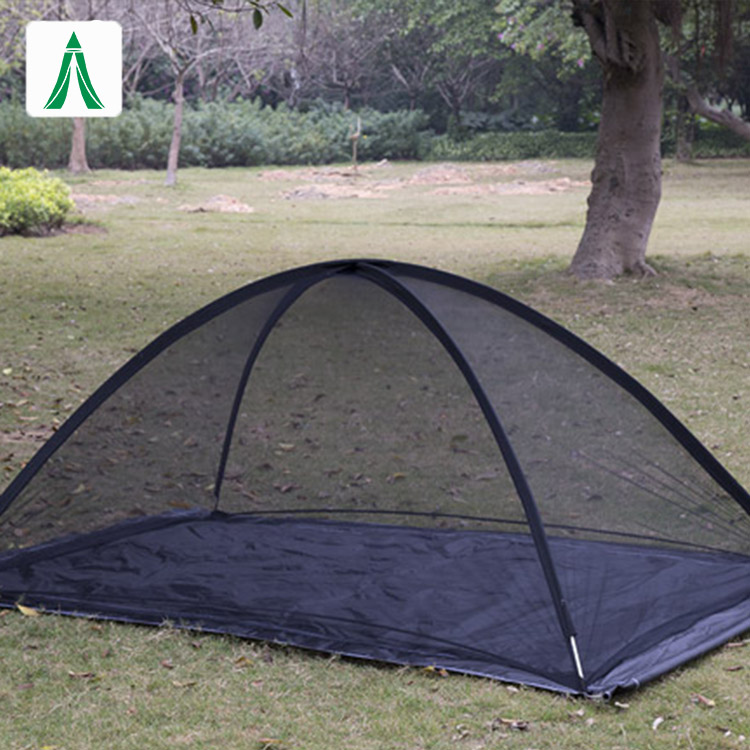 single size 100% Polyester outdoor foldable mosquito net tent