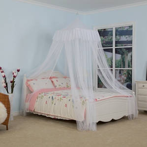 White Rectangular Canopy High Quality Elegant Bed mosquito Net