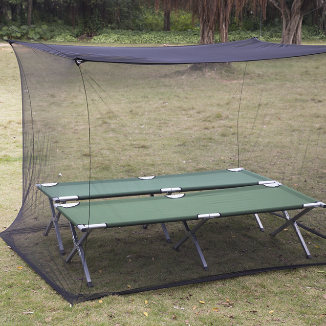 High Quality 100% Polyester Material Mosquito Net Double Hiking Tent For Bed