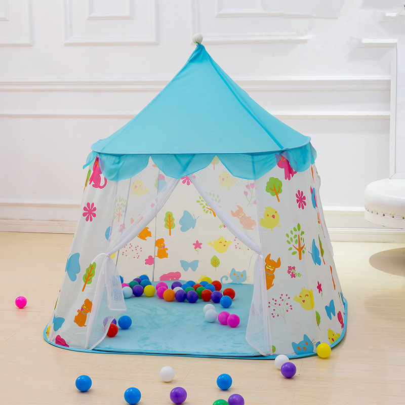 Children's Tent Princess Castle Play House Easy To Install Indoor Toys