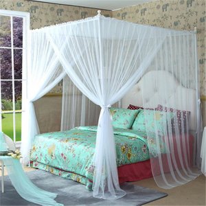New 2018 100% Nylon Crown Mosquito Net for Double Bed