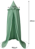 Popular Play Tent Bedding Mosquito Net Round Lace Dome Bed Canopy for Kids