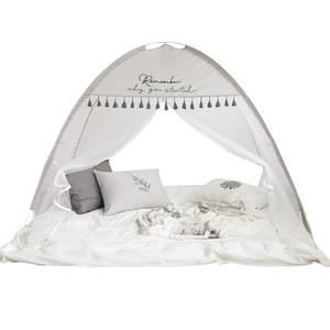 Cute Bed Canopy for Baby Bed with Net Indoor Cat Mosquito Net 50 Portable Simple 100% Polyester Knitted Folded