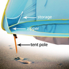 UV-resistant 1-2 Children Beach Tent Outdoor Auto Pop Up Tent