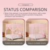 New Product Court Rectangular Polyester Treated Mosquito Nets Bed Canopy