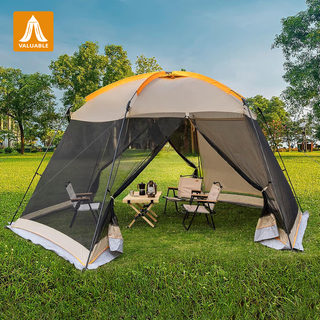 Outdoor Camping Mosquito Net Tent with Iron Brackets