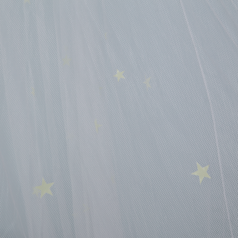 Special Glowing Star Patch Decoration Fantasy White Fresh Mosquito Net