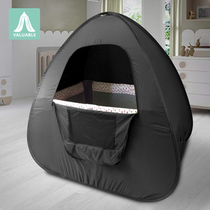 Baby Crib Mosquito Net Blackout Ventilation Breathable Free Installation Pop Up Tents Protective Cover