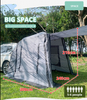 Car Rear Awning Car Rear Extension Outdoor Automatic Bracket Camper Car Rear Tent Car Awning Mosquito Net Sun Protection Against Rain