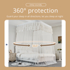 Guideway Palace Mosquito Net for Bed