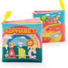 My First Soft Book Nontoxic Fabric Baby Early Education Toys Activity Crinkle Cloth Book